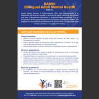 JFS: Bilingual Adult Mental Health (BAMH) (español)