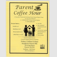 Support Group: For Parents & Coffee Hour (S&N FSC)