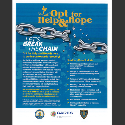 Opt for Help & Hope: Let's Break the Chain