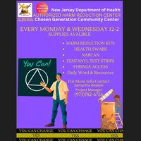 Authorized Harm Reduction Center: Chosen Generation Community Center
