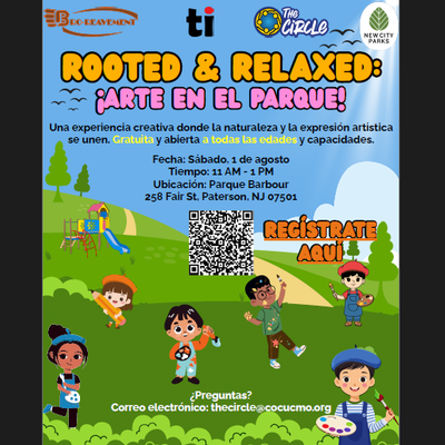 Rooted & Relaxed: Arte en el Parque