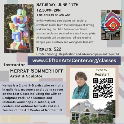 Adult Art Classes (Clifton Arts center)