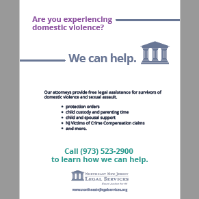 Northeast New Jersey Legal Services: Domestic Violence