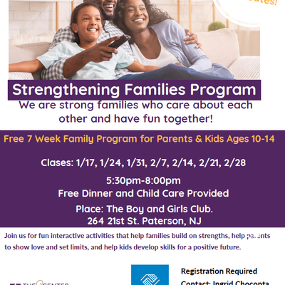 The Boys & Girls Club- Strengthening Families Program