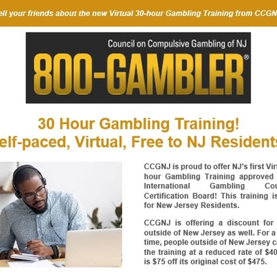 Virtual 30-Hour Gambling Training