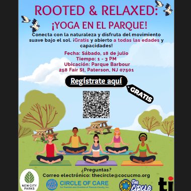 Rooted & Relaxed: ¡Yoga en el Parque!